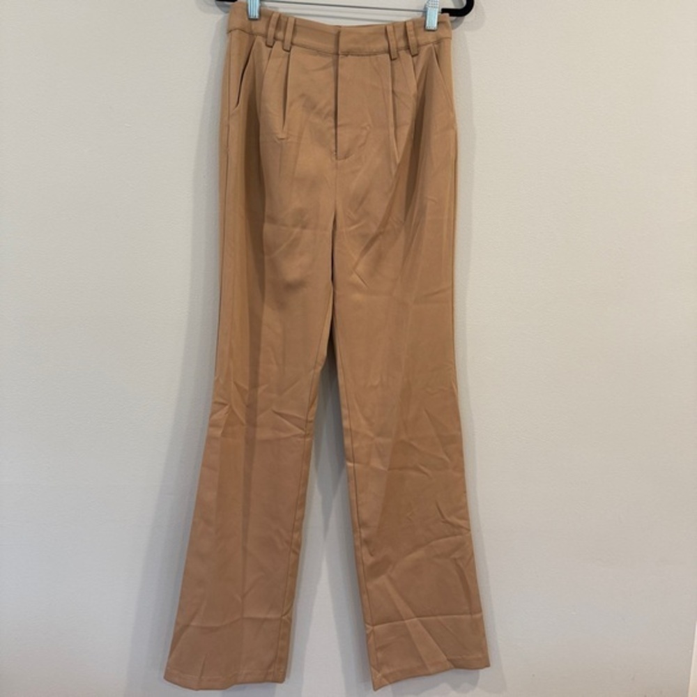 Elegant Tan Women's Pants